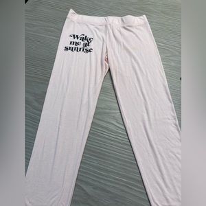 Wild fox sweatpants pink